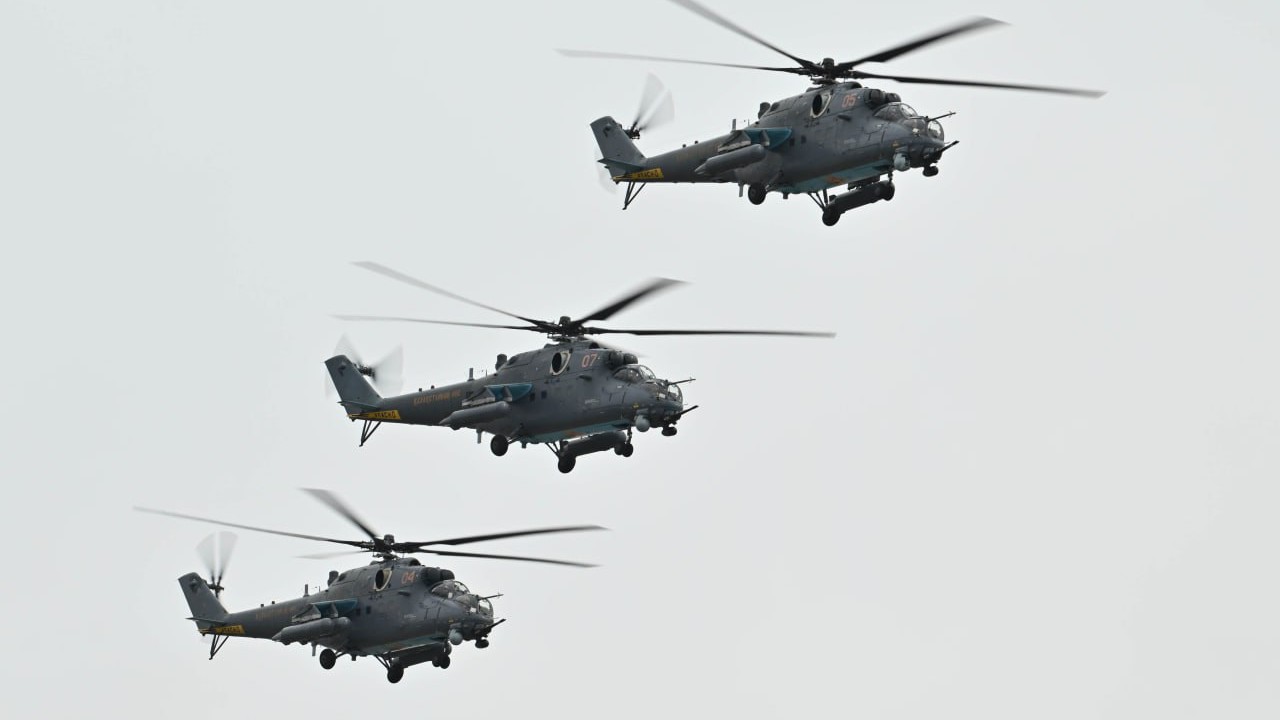 Астанада Ұлы Жеңістің 80 жылдығына арналған әскери парад өтті