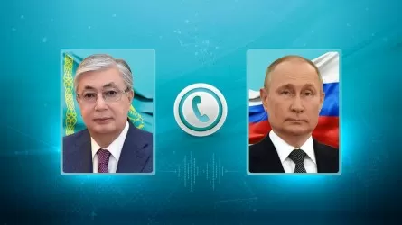 Путин по телефону поздравил Токаева с днем рождения