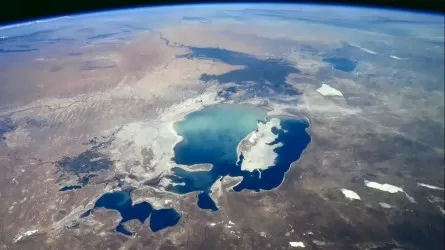 Арал теңізінен миллиондаған тонна тұз бен құм ауаға ұшады