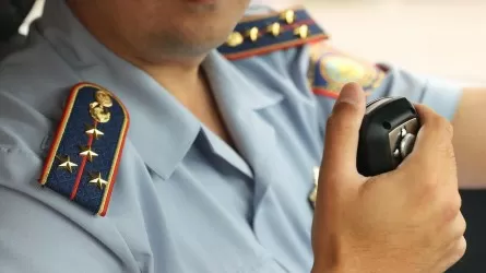 Жамбыл облысында қарулы полиция қызметкері ұсталды 