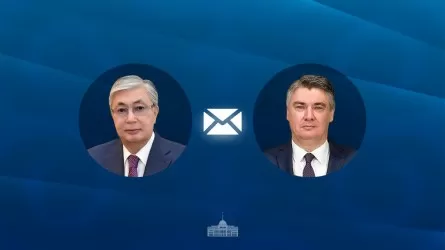 Токаев поздравил президента Хорватии