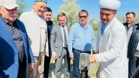 Заложен фундамент первой  в истории Байконура мечети