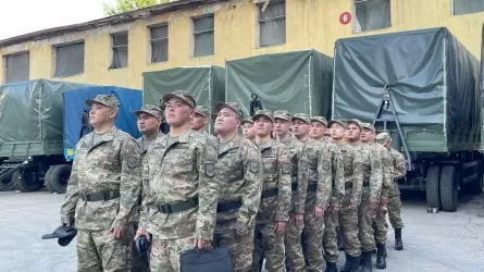 Ұлттық ұлан қатары Ақтау және Павлодар облыстарынан шақырылған сарбаздармен толықты  