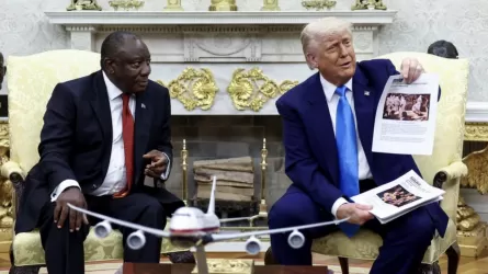 Трамп ОАР президентін бетпе-бет отырып айыптады