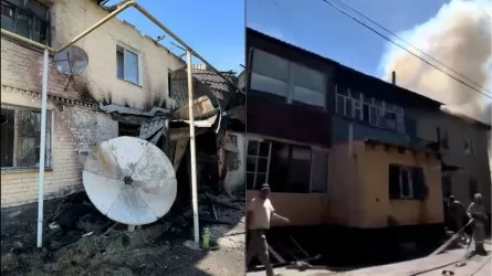  Полицейский спас детей от гибели из горящего дома в Талдыкоргане