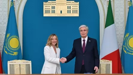 Қазақстан мен Италия басшылары бірлескен мәлімдеме қабылдады