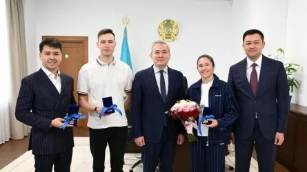 Алматыда Париж Олимпиадасының жүлдегерлеріне пәтер кілті табысталды