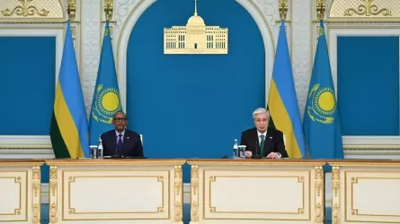 Токаев и Кагаме рассмотрели пути транспортировки казахстанской сельхозпродукции в Африку