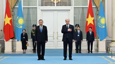 Қасым-Жомарт Тоқаев Ақордада То Ламды қарсы алды