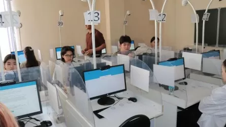 ҰБТ-ны 65 адам ағылшын тілінде тапсырған