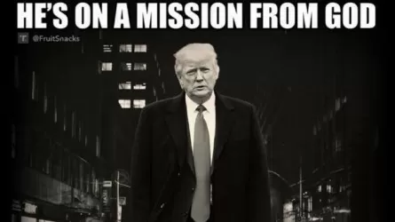 Трамп заявил, что выполняет миссию Бога 
