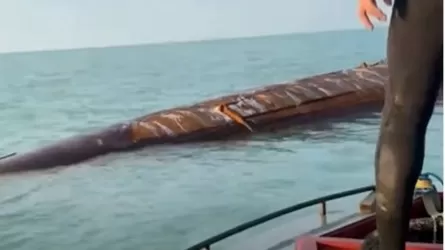 Казахстанцы «обнаружили» в Каспии ракетную подводную лодку