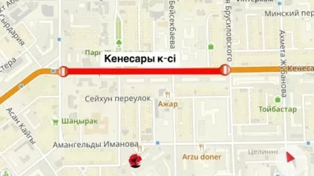 Объезжать одну из старейших улиц правого берега придется жителям Астаны 