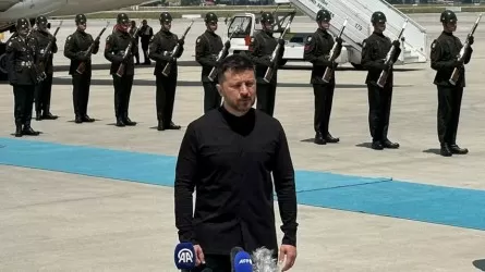 Зеленский прибыл в Анкару на переговоры с Эрдоганом  