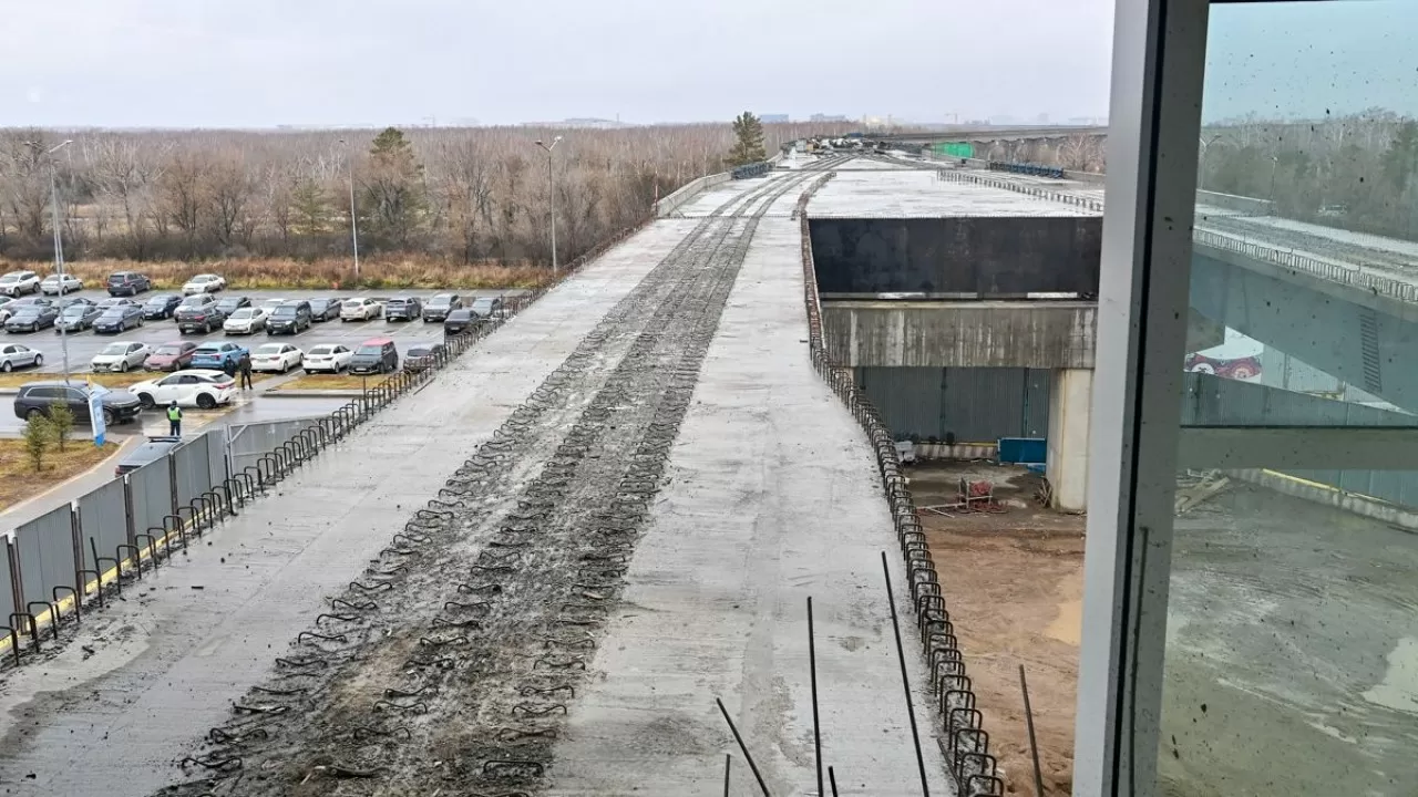 Астанадағы LRT рельс жолдарының 25 пайызы төселді