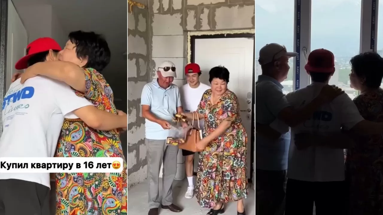 Қазақстандық 16 жастағы аспаз ата-анасына үй сыйлады
