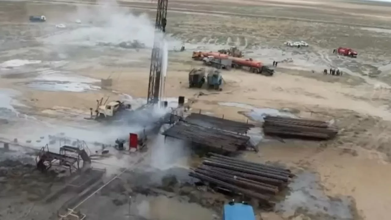 Маңғыстауда газ ұңғымасынан шыққан апат зардабы толық жойылды