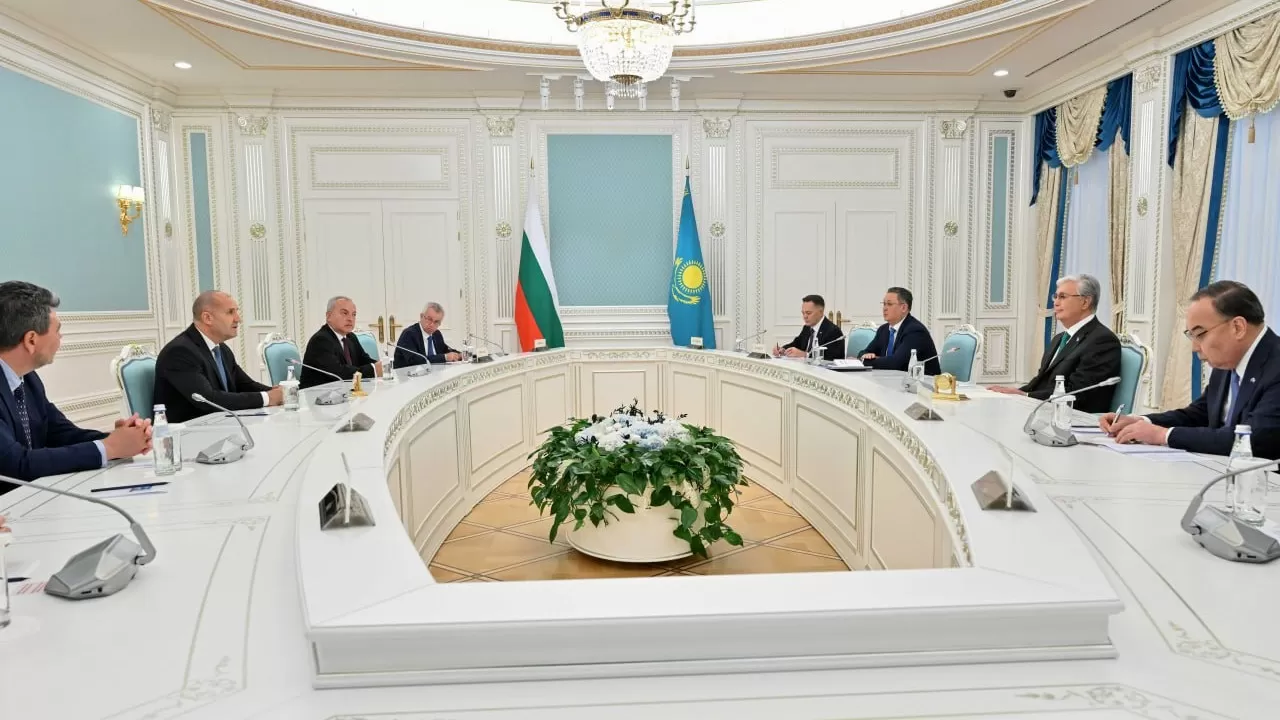 Токаев назвал перспективные сферы сотрудничества Казахстана и Болгарии