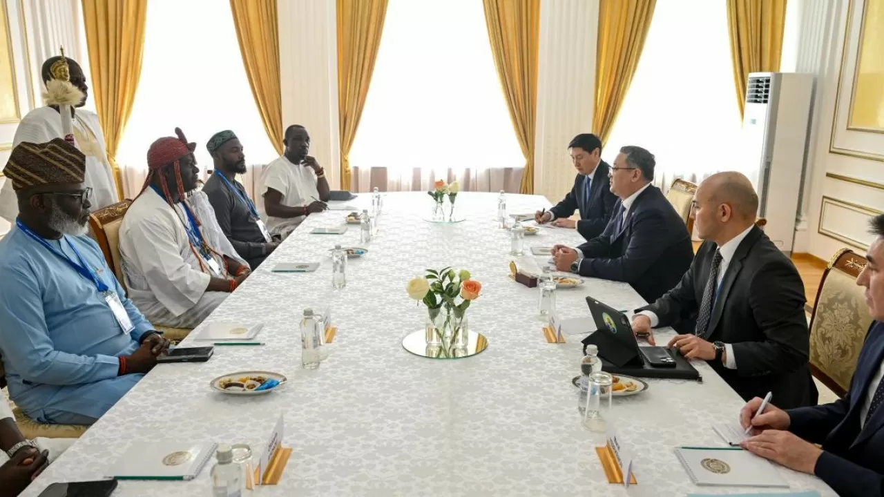 Kazakh Foreign Minister Held a Meeting with the Ooni of Ife – Spiritual Leader of the Yoruba People