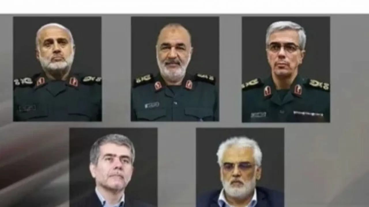 Иран Израиль соққысынан жоғары әскери басшылық пен ядролық ғалымдардың қаза тапқанын растады