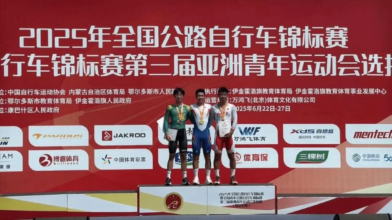Astana велошабандозы Қытай чемпионатында күміс медаль еншіледі
