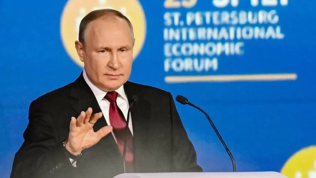 Путин Украина жөнінде күтпеген мәлімдеме жасады