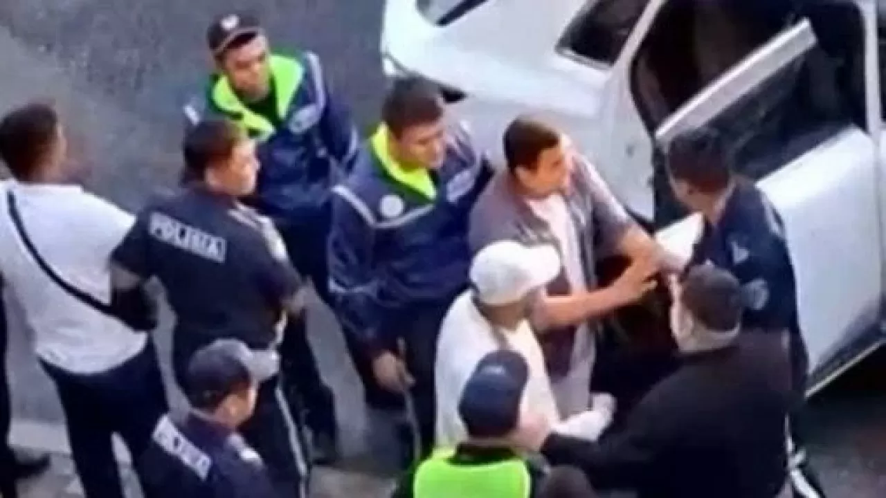 Алматыда полицияға қарсылық көрсеткен 6 адам ұсталды