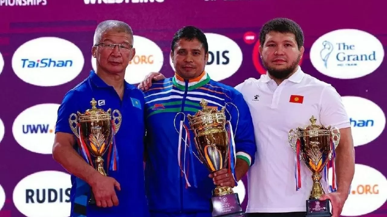 Қазақстандық балуандар Азия чемпионатында жалпы есепте 2-орын алды