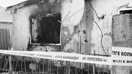 Батыс Қазақстанда өрттен 5 бала көз жұмған күні әкесі жұмыста, анасы дүкенде болған