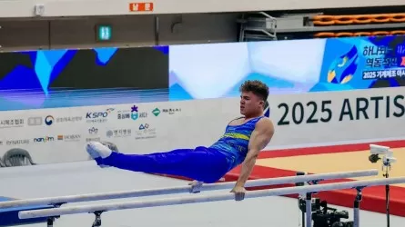 Нұртаң Ыдырысов пен Роман Хегай гимнастикадан Азия чемпионы атанды 