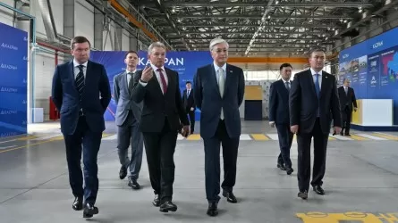 Мемлекет басшысы KazPan сэндвич-панелдерін өндіретін зауытты аралады