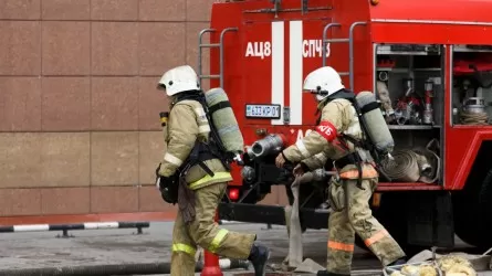 Целый ряд пожарных машин в Астане: что происходит 