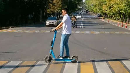 Енді самокатты жол бойына дұрыс қоймағандарға айыппұл салынады