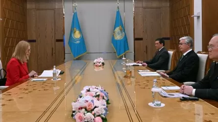 Президент «Эгмонт» қаржылық барлау бөлімшелері тобының төрайымын қабылдады
