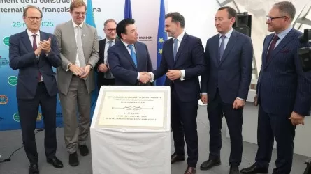 Астанада қазақ-француз мектебінің құрылысы басталды