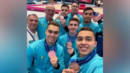 Гинасттарымыз сары құрлық бәсекесінде қола жүлде иеленді 