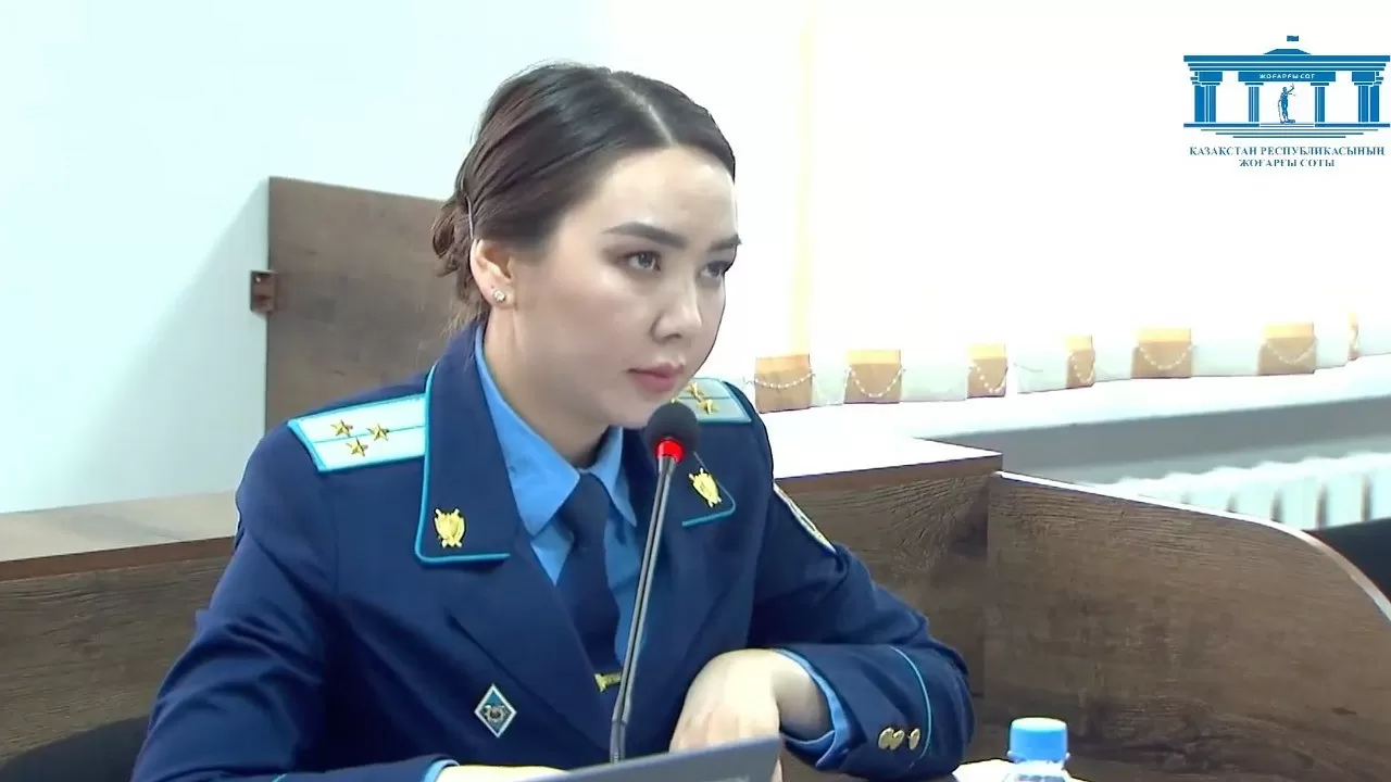 Шерзат ісімен танылған прокурор Дана Сәрсенбай бейнеүндеу жасады