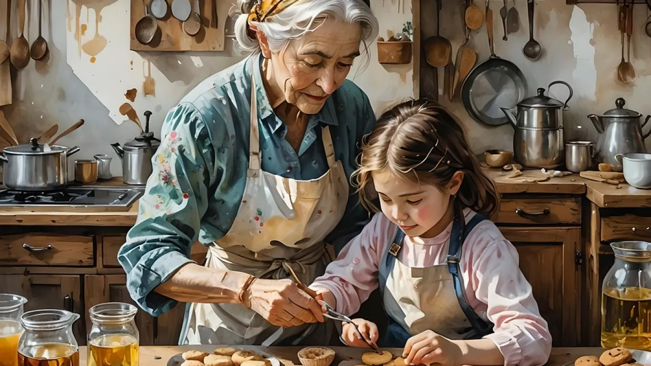 Уход за внуками снижает риск деменции 