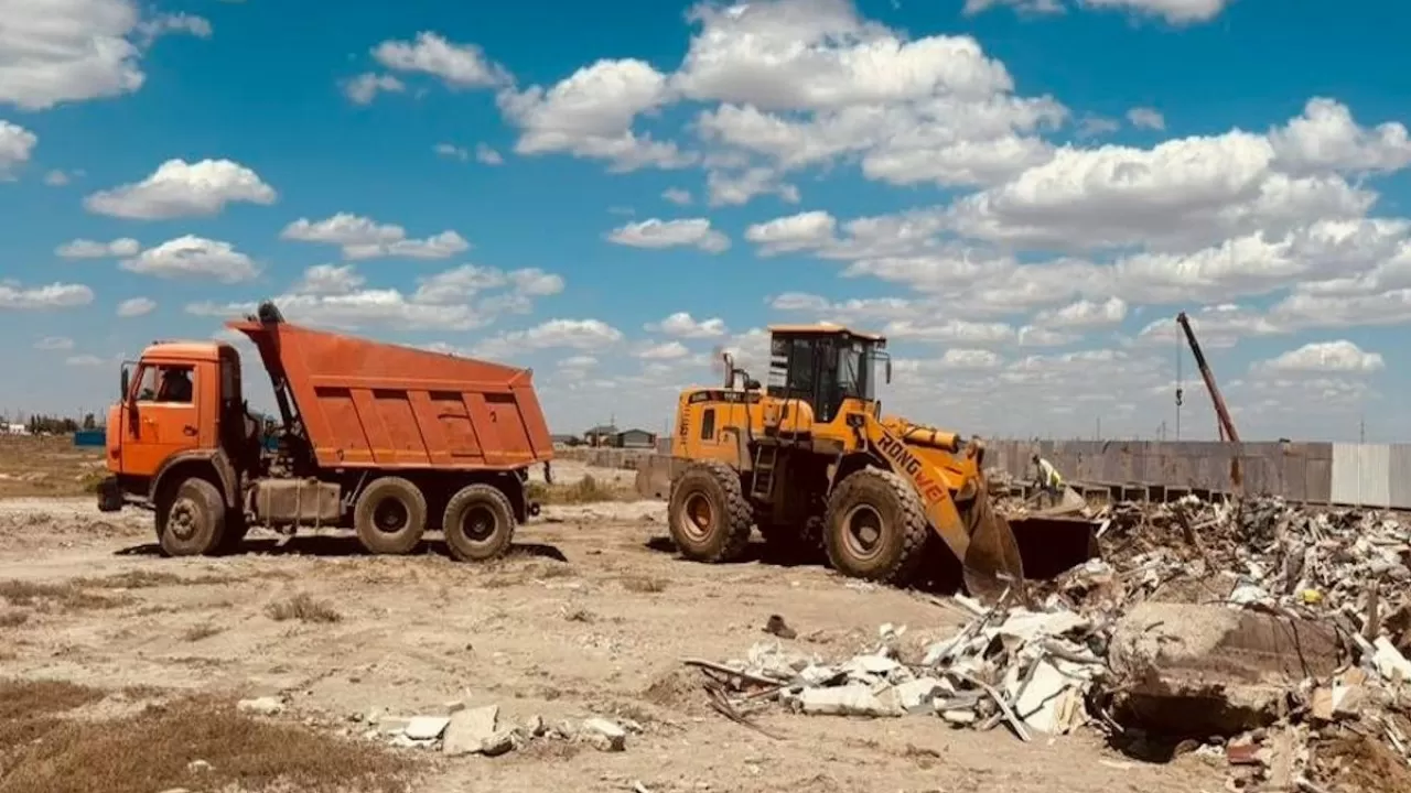 Атырауда спутник арқылы 27 заңсыз қоқыс алаңы анықталды
