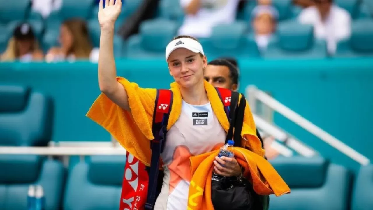 Елена Рыбакина WTA жұптық рейтингінде рекордтық көрсеткішке қол жеткізді