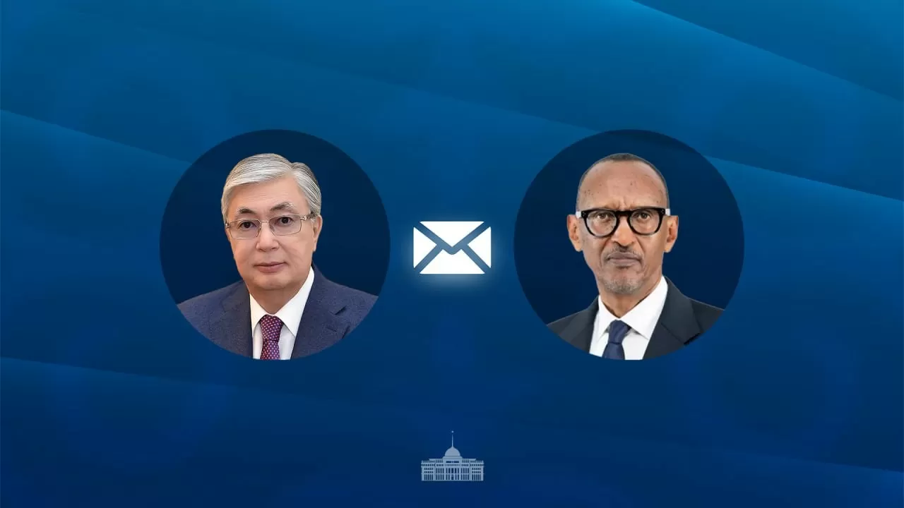 Токаев направил поздравительную телеграмму президенту Руанды 