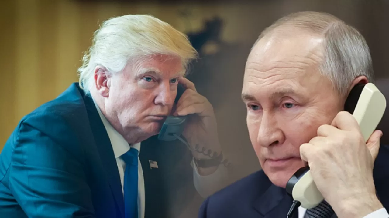 Трамп пен Путин телефон арқылы сөйлесті​