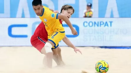 Жағажай футболынан Қазақстан құрамасы промо-финалға жолдаманы жеңіп алды