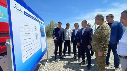На Алаколе строят пожарное депо и спасательную станцию 