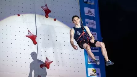 Ришат Хайбуллин спорттық құзға өрмелеуден Әлем кубогы кезеңінде күміс жүлдегер атанды