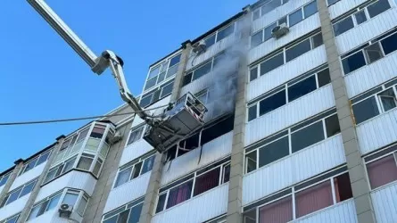 Астанада тұрғын үйлердің бірінен өрт шықты