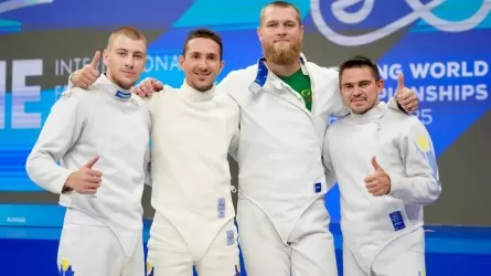 Қазақстан құрамасы семсерлесуден әлем чемпионатында қола медаль иеленді