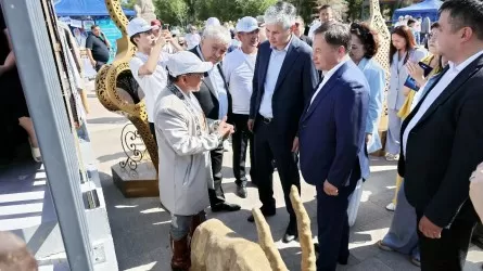 «Қазақстанның үздік тауары»: 70-ке жуық ұлытаулық кәсіпкер өңірлік көрме-байқауына қатысты
