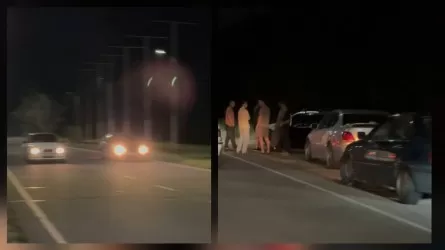 Участников незаконных автогонок поймали в Павлодаре  