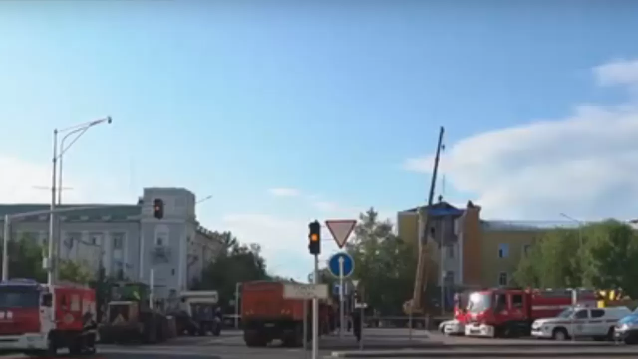 В Караганде комиссия не установила причину обрушения здания 